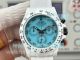 Swiss Replica ATE Rolex Daytona Tiffany Blue Dial White Rubber Strap Watch (2)_th.jpg